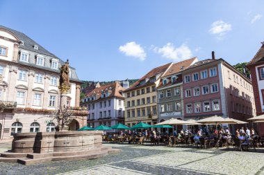 Herkules çeşme heidelberg, Almanya