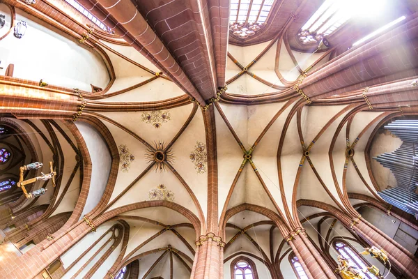 Beautiful ceiling and hall in the dome in Wetzlar — Stock Photo, Image