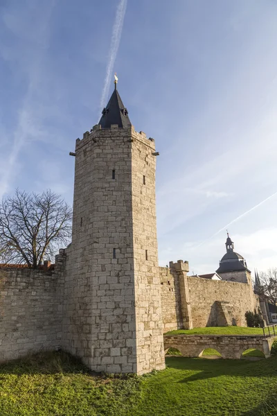 Eski kule sur muehlheim içinde — Stok fotoğraf