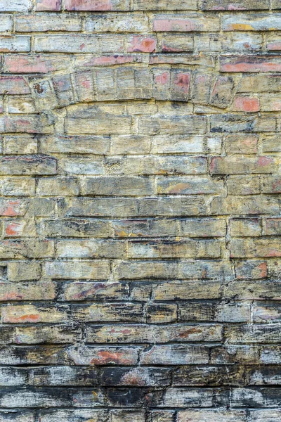 Pattern of old historic brick wal — Stock Photo, Image