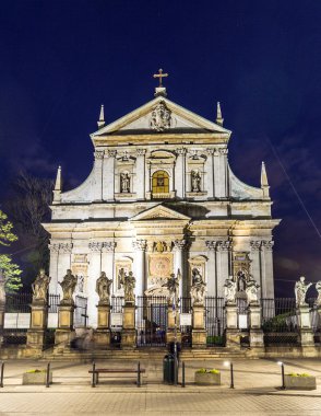 Kilise aziz peter ve paul eski şehir bölgesinde