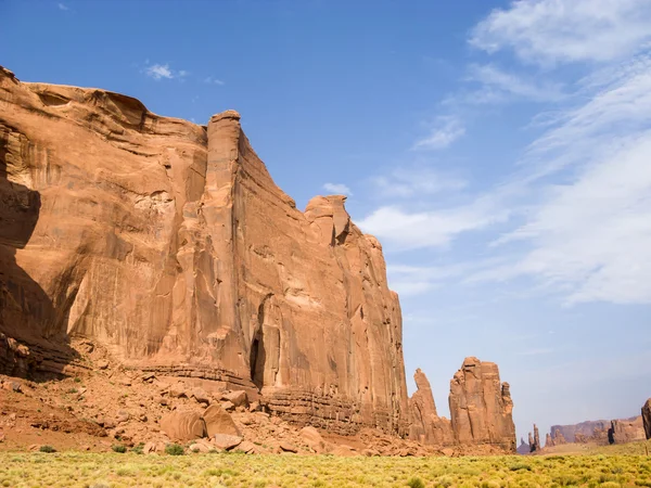 Rotsformaties in monument valley — Stockfoto