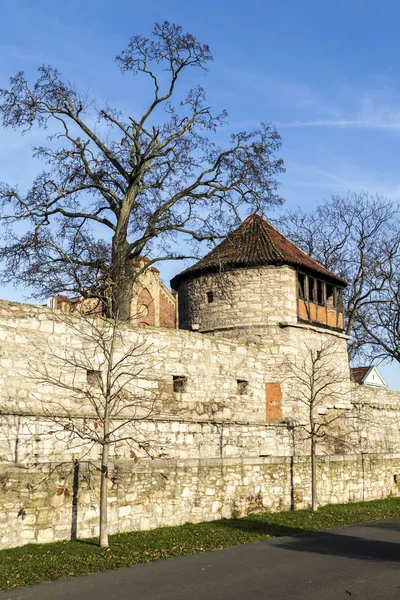 Torre de muralha da cidade velha em Muehlheim — Fotografia de Stock