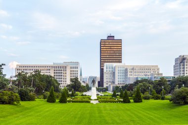 Baton Rouge, Louisiana - skyline clipart