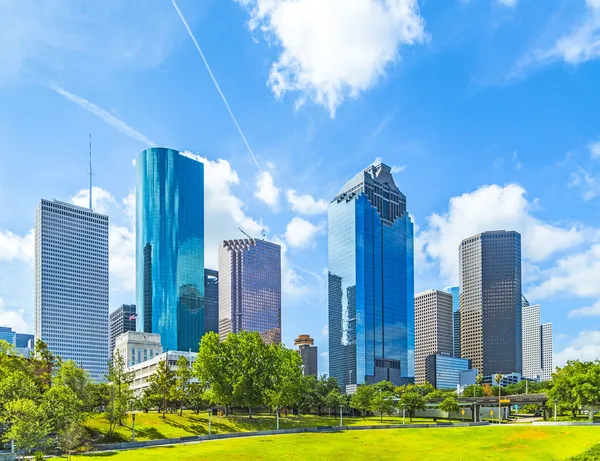 Panoramę z houston, texas — Zdjęcie stockowe