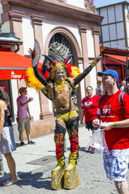 christopher Sokağı gün insanlara Frankfurt