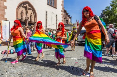 christopher Sokağı gün insanlara Frankfurt