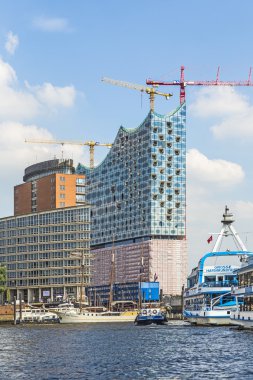  Konser Salonu elbphilharmonie yapım aşamasında