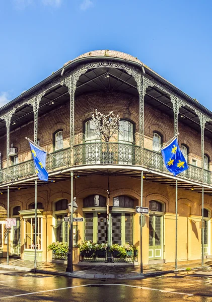 Edificio histórico en el Barrio Francés — Foto de Stock