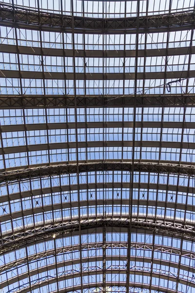 Telhado da Estação Central de Frankfurt — Fotografia de Stock