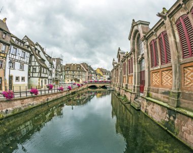colmar, Fransa küçük Venedik canal