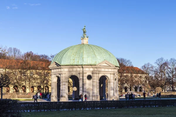 Diana tempel in Munich Germany in the Hofgarden area — Stock Photo, Image