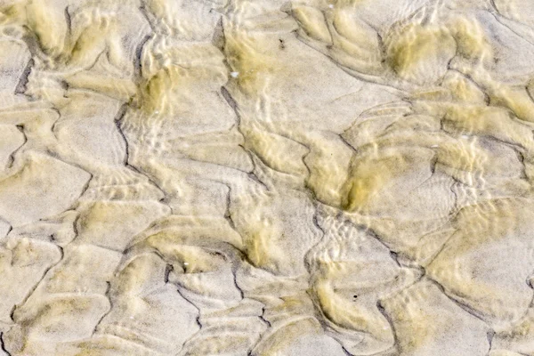 Άμμο και διαφανές φόντο νερό — Φωτογραφία Αρχείου