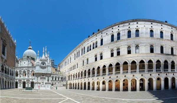 Benátky Itálie Července 2021 Uvnitř Doggského Paláce Benátkách Itálie — Stock fotografie