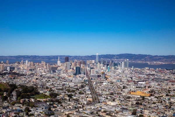 San Francisco Abd Mart 2019 Öğleden Sonra Güneşiyle San Francisco — Stok fotoğraf