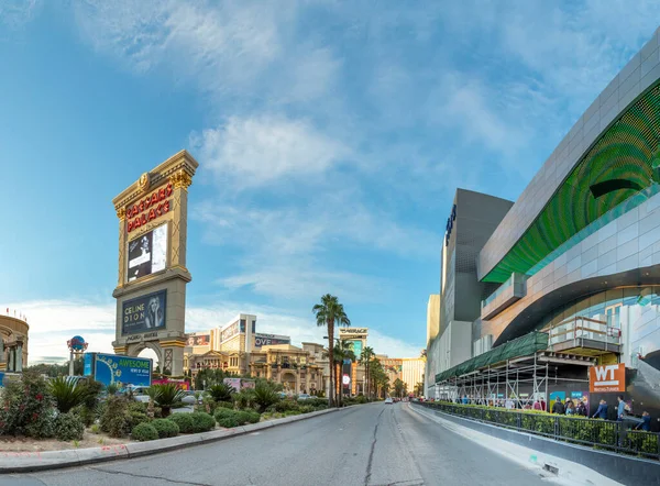 Las Vegas Usa Mars 2019 Caesars Palace Med Reklame Celine – stockfoto
