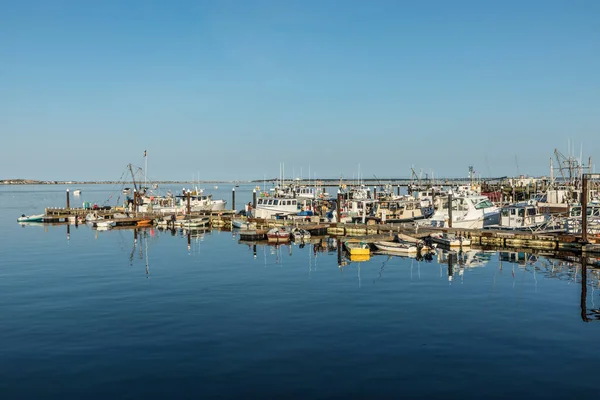 Provincetown Septiembre 2017 Puerto Con Barcos Pesca Yates Privados Provincetown —  Fotos de Stock