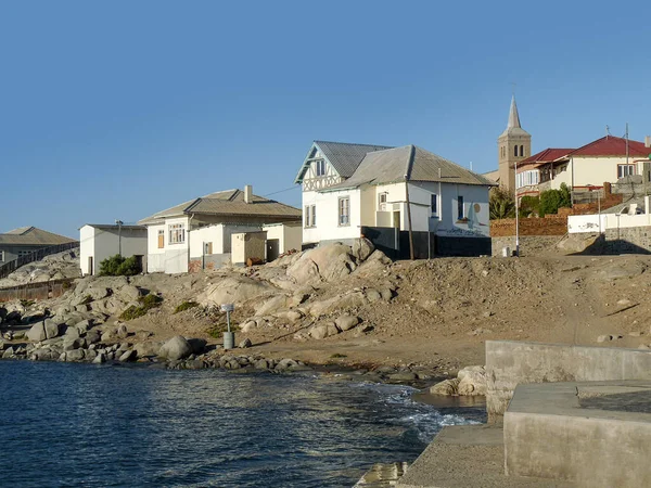 Luederitz Namibia August 2014 Famous Historic Houses German Colonial Times — Stock Photo, Image