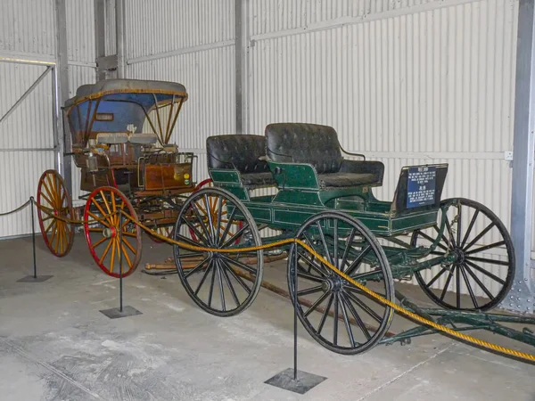 Kimberley Namibia August 2014 View Old Carriage Used 1900 Kimberely — Stock Photo, Image