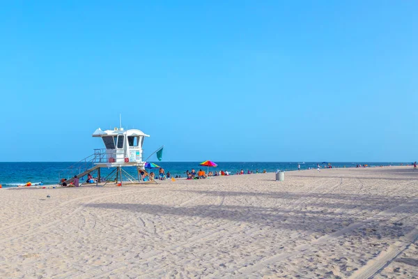 Fort Lauderdale Usa August 2014 Beach Lifeguard Tower Fort Lauderdale — Stock Photo, Image