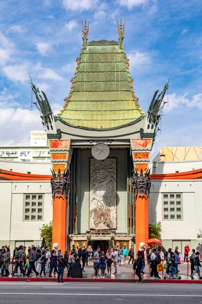 Los Angeles Usa Maart 2019 Tcl Chinees Theater Gelegen Aan — Stockfoto