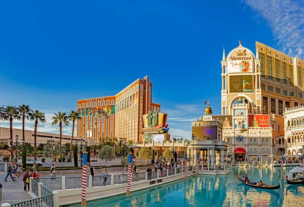 Las Vegas Usa Marzo 2019 Famoso Hotel Venetian Sulla Striscia — Foto Stock