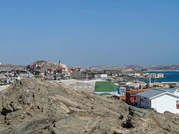 Gamla Historiska Tyska Staden Luederitz Namibia — Stockfoto