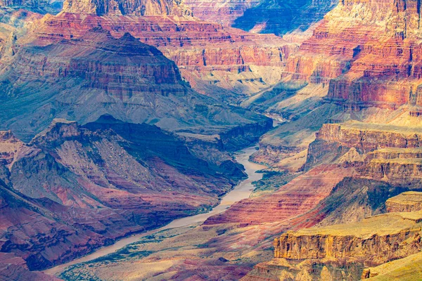 Utsikt Över Colorado Floden Grand Canyon Södra Kanten Usa — Stockfoto