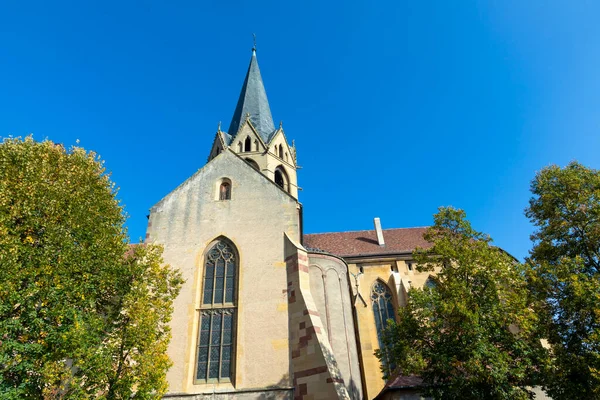 Church Arbogast Our Lady Assumption Rouffach Elsace France — стоковое фото