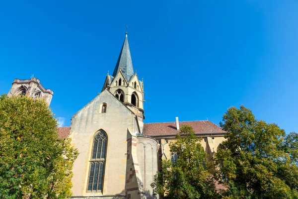 Kerk Van Arbogast Onze Lieve Vrouw Van Hemelvaart Rouffach Elzas — Stockfoto