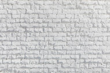 Beyaz tuğla duvar arka plan deseni