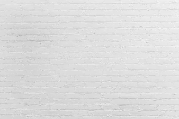 Beyaz Boya Eski Tuğla Duvar Harmonik Bir Arkaplan Verir — Stok fotoğraf