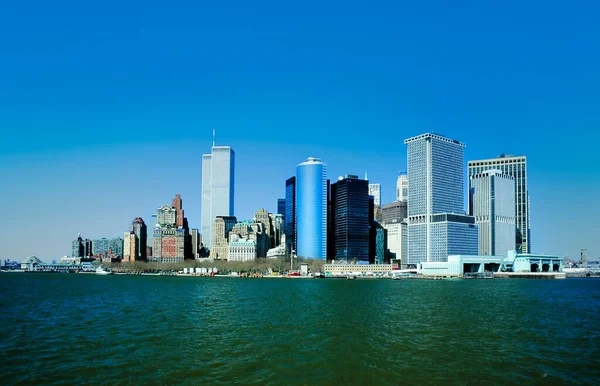 New York Usa Gennaio 2019 Vista Verso Centro Manhattan Con — Foto Stock