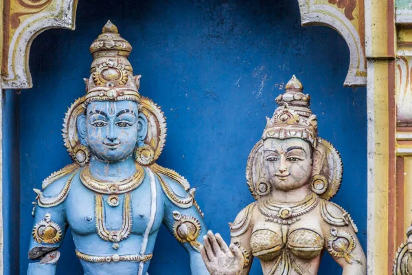 Sita Eliya Sri Lanka Października 2014 Wschodzący Gopuram Czyli Szczyt — Zdjęcie stockowe