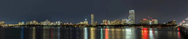 Boston Usa Sep 2017 Beroemde Skyline Van Boston Usa Night — Stockfoto