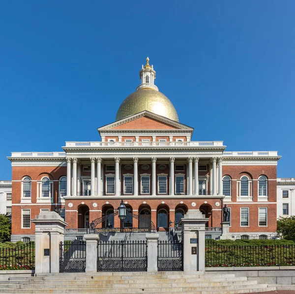 Boston Usa Sep 2017 Famous State Capitol Boston Massachusetts Usa — Stock Photo, Image