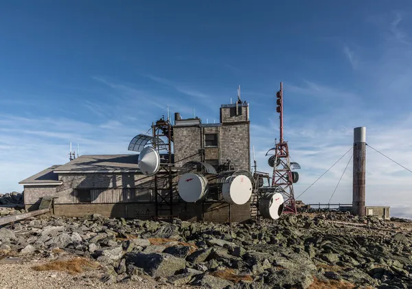 Washington États Unis Sep 2017 Station Météorologique Mont Washington Fonctionne — Photo