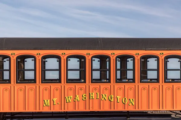 Washington Abd Sep 2017 Mount Washington Cog Demiryolu Sonbaharda White — Stok fotoğraf