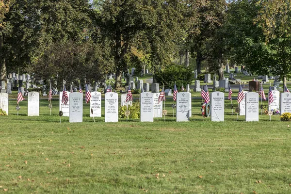 Williamstown Usa Sep 2017 Williamstown Északi Részének Egyetlen Temetője Körülbelül — Stock Fotó