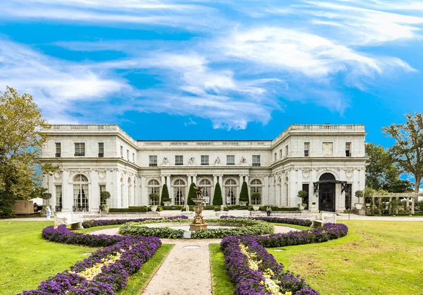 Newport Rhode Island Sep 2017 Utsikt Över Historiska Rosecliff Mansion — Stockfoto