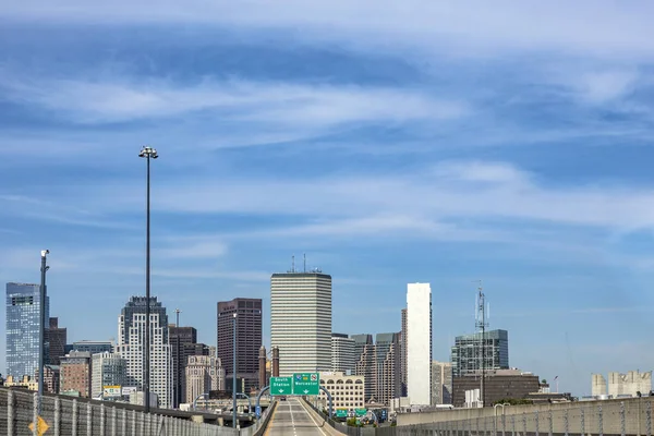 Boston Usa Sep 2017 Autos Fahren Mit Dem Auto Die — Stockfoto