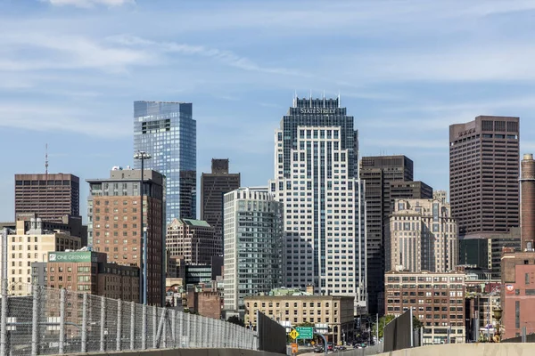 Boston Usa Sep 2017 Cars Enter Capital Massachusetts Boston Car — Stock Photo, Image