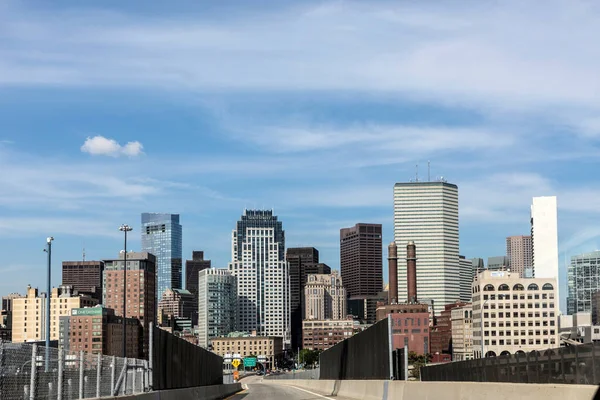 Boston Usa Sep 2017 Cars Enter Capital Massachusetts Boston Car — Stock Photo, Image