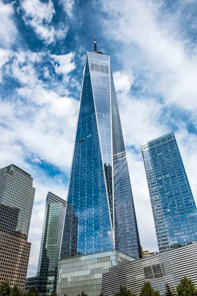 Nova Iorque Eua Oct 2017 Freedom Tower Lower Manhattan One — Fotografia de Stock