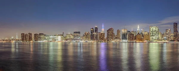 New York Usa Okt 2017 Skyline Utsikt Över New York — Stockfoto