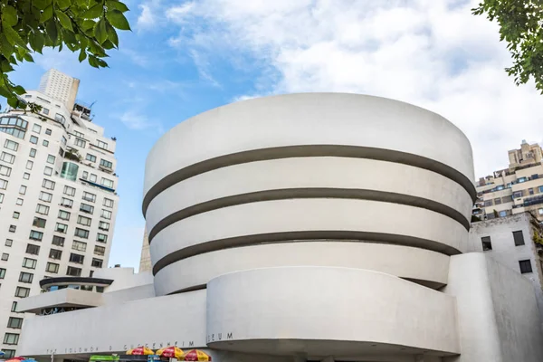 New York Usa Oct 2017 Solomon Guggenheim Museum Permanent Home — Stock Photo, Image