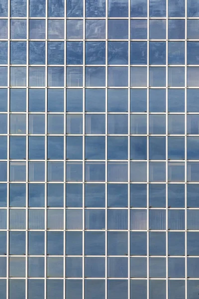 Modelo Harmônico Uma Fachada Arranha Céu — Fotografia de Stock