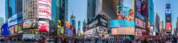 New York Usa Oct 2017 Ludzie Odwiedzają Times Square Neonową — Zdjęcie stockowe