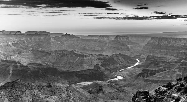 Východ Slunce Grand Canyon Pouštní Pohledu — Stock fotografie