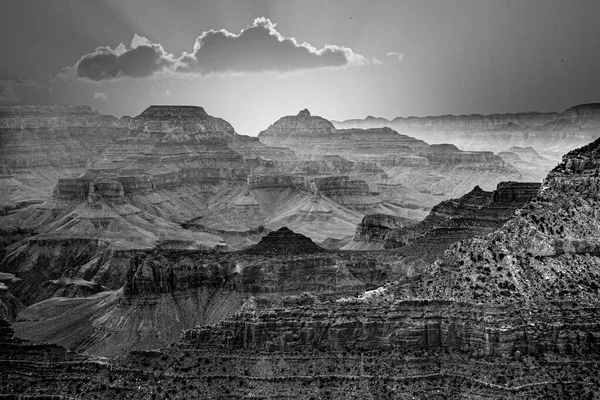 Nascer Sol Grand Canyon Visto Mathers Point South Rim — Fotografia de Stock